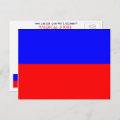 Nautical Flag Signal Letter E (Echo) Briefkaart (Voorkant / Achterkant)