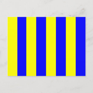 Nautical Flag Signal Letter G (Golf) Briefkaart
