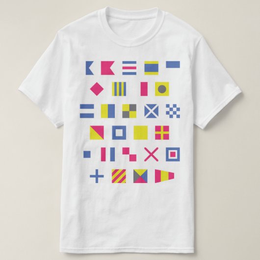 Nautical Flag T-Shirt (Design voorkant)