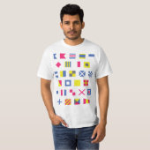 Nautical Flag T-Shirt (Voorkant volledig)