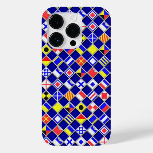 Nautical Flagers Checkered Pattern Case-Mate iPhone Case