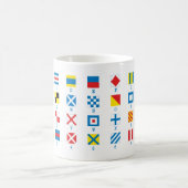 Nautical Flags Maritime Signals Alphabet Mok (Center)