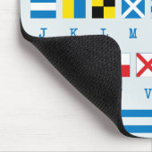 Nautical Flags Maritime Signals Blue Muismat (Hoek)