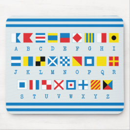 Nautical Flags Maritime Signals Blue Muismat