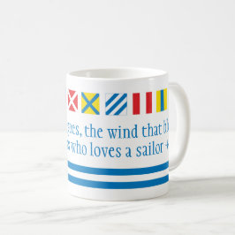 Nautical Flags Maritime Signals Nautical Toast Mok