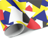 Nautical Flags Patterned Cadeaupapier (Rol Hoek)