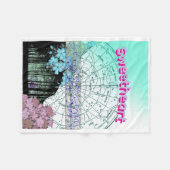 Nautical Fleece Blanket  Deken (Voorkant (Horizontaal))