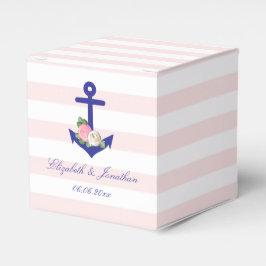 Nautical Floral Summer Wedding Bedankdoosjes