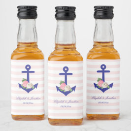 Nautical Floral Summer Wedding Likeurfles Etiket