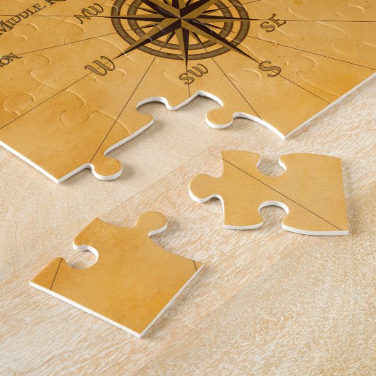 Nautical Florida Keys Map Legpuzzel (Zijkant)