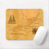  Nautical Florida Keys Map Muismat (Met muis)