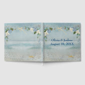 Nautical Flowers on Net Wedding Gastenboek (Volledig)