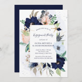 Nautical Flowers | Weddenschap Kaart (Voorkant / Achterkant)