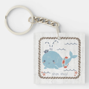 Nautical Friends - Whale Sleutelhanger