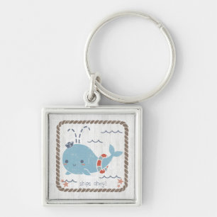 Nautical Friends - Whale Sleutelhanger