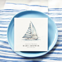 Nautical fun "Nauti-Bouy" Sailboat baby shower