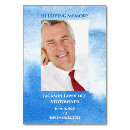 Nautical Funeral Celebration of Life Photo Kaart