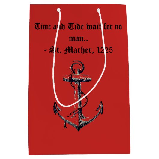 Nautical Gift Bag Medium Cadeauzakje (Voorkant)