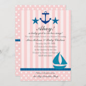 Nautical Girl Kaart (Voorkant / Achterkant)