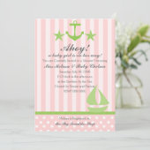 Nautical Girl Kaart (Staand voorkant)