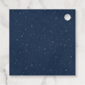 Nautical Girl Monkey Red Birthday Party Bedankjes Labels (Achterkant)