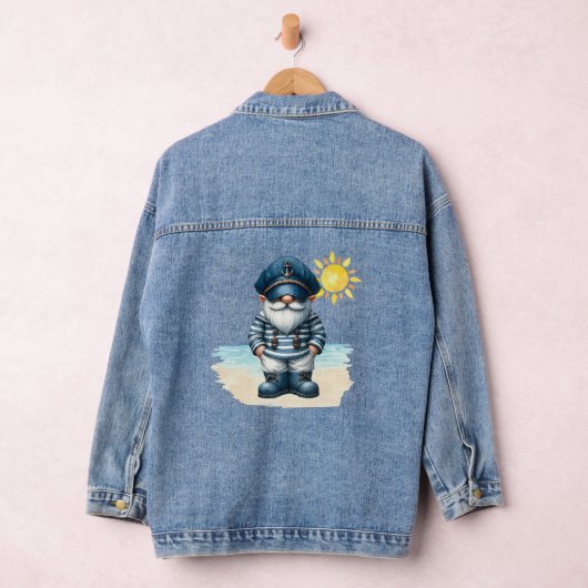 Nautical Gnome Vrouwen Denim Jas Denim Jacket (Hangar)