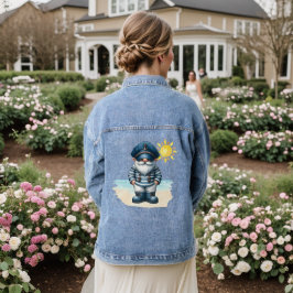 Nautical Gnome Vrouwen Denim Jas Jacket