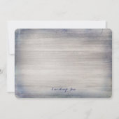 Nautical Gold Anchor wordt je mijn bruidsmeisje Kaart (Achterkant)