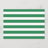 Nautical Gold Anchor, Zee Green Wedding Detail Informatiekaartje (Achterkant)