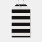  Nautical Gold Anchor, zwart & goudweddenschap Cadeaulabel (Achterkant)