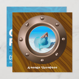 Nautical Graduation Party Kaart