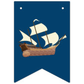 Nautical Happy Birthday Vlaggetjes (Eerste vlag)