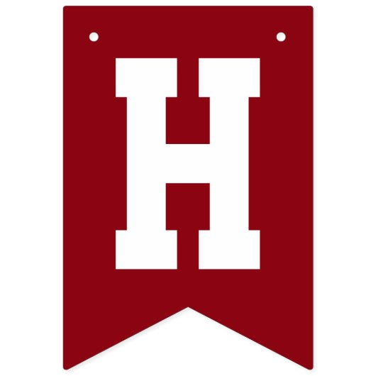 Nautical Happy Birthday Vlaggetjes (Tweede vlag)