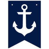 Nautical Happy Birthday Vlaggetjes (Eerste vlag)