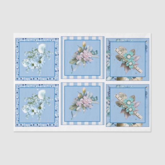 Nautical Harbor Design Series 13 Tissuepapier (Voorkant)