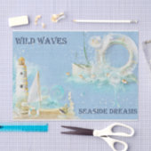 Nautical Harbour Design Serie 10 Tissuepapier (Craft)