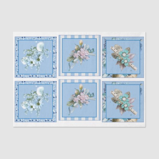 Nautical Harbour Design Serie 13 Tissuepapier (Voorkant)