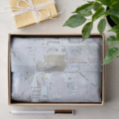 Nautical Harbour Design Serie 1 Tissuepapier (Geschenk)