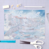 Nautical Harbour Design Serie 3 Tissuepapier (Craft)