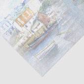 Nautical Harbour Design Serie 4 Tissuepapier (Detail)
