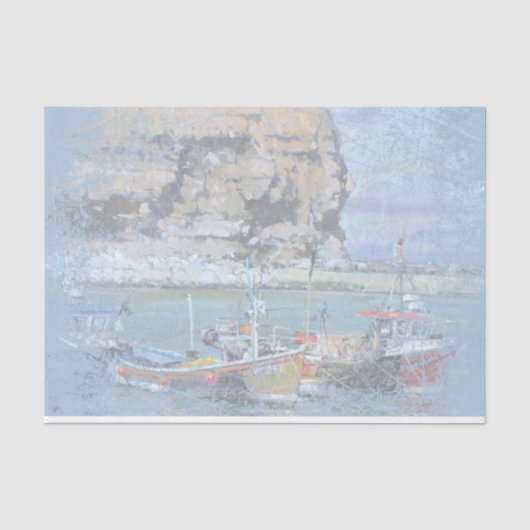 Nautical Harbour Design Serie 6 Tissuepapier (Voorkant)