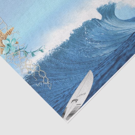 Nautical Harbour Design Series 11 Tissuepapier (Detail)