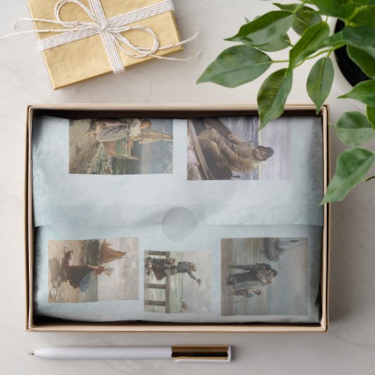 Nautical Harbour Design Series 12 Tissuepapier (Geschenk)