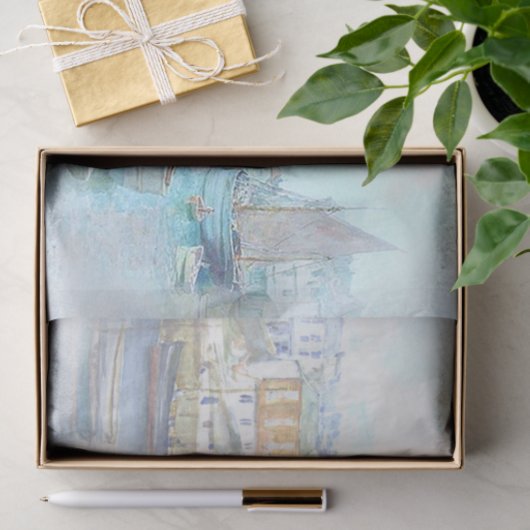 Nautical Harbour Design Series 4 Tissuepapier (Geschenk)