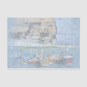 Nautical Harbour Design Series 6 Tissuepapier