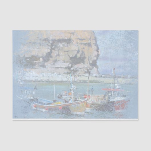 Nautical Harbour Design Series 6 Tissuepapier (Voorkant)