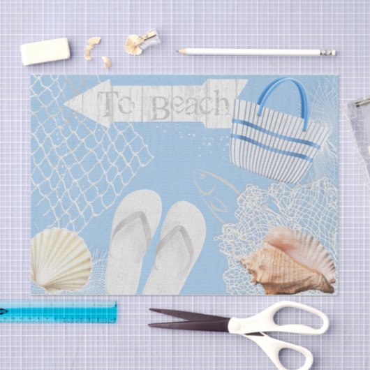 Nautical Harbour Design Series 9 Tissuepapier (Craft)