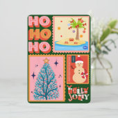 Nautical Haven Christmas Flat Wenskaart Feestdagenkaart (Staand voorkant)