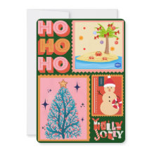 Nautical Haven Christmas Flat Wenskaart