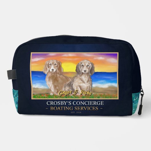 Nautical Haven Toilettas Toilettasje (Voorkant)